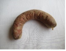 Ganzen pepper worstje